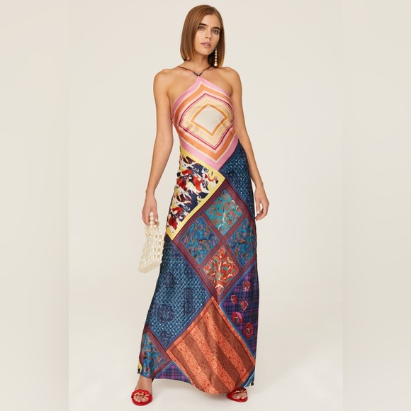 STAUD Dresses & Skirts - Staud Cubism Scarf Dress